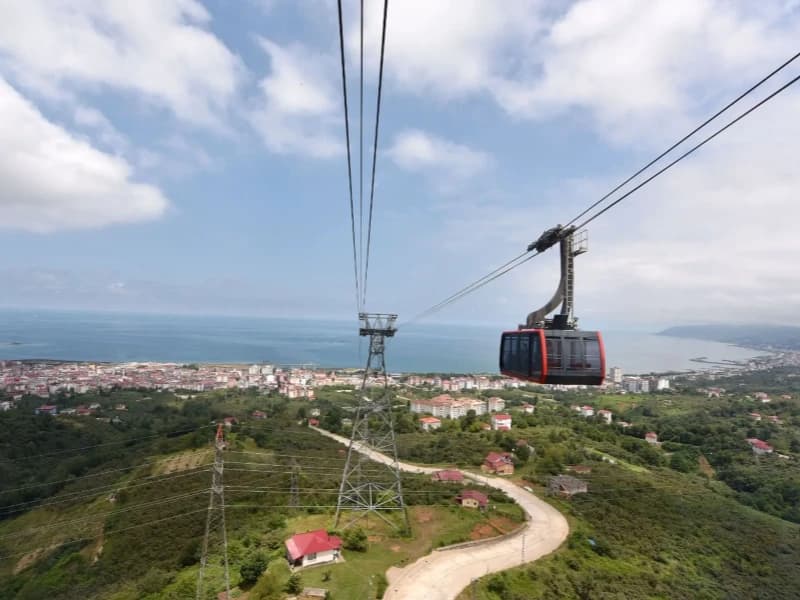 تلفريك طرابزون وشلال تونيا
